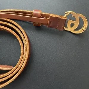 Gucci | Accessories | Authentic Gucci Gg Marmont Slim Brown  display picture 1